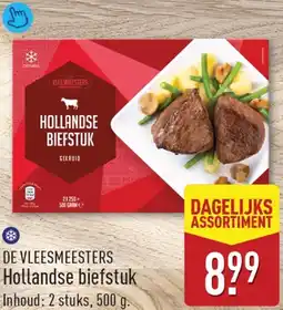 ALDI De vleesmeesters hollandse biefstuk aanbieding