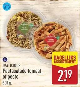 ALDI Daylicious pastasalade tomaat of pesto aanbieding