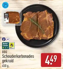 ALDI Bbq schouderkarbonades gekruid aanbieding