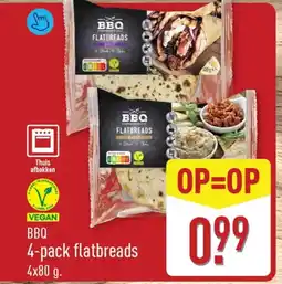 ALDI Bbq flatbreads aanbieding