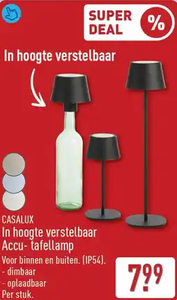 ALDI Casalux in hoogte verstelbaar aanbieding