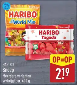 ALDI Haribo snoep aanbieding