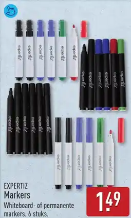ALDI Expertiz markers aanbieding