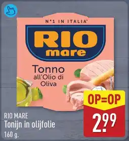ALDI Rio mare tonijn in olijfolie aanbieding