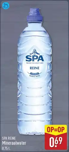 ALDI Spa reine mineraalwater aanbieding