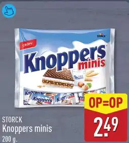 ALDI Storck knoppers minis aanbieding
