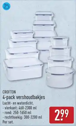 ALDI Crofton vershoudbakjes aanbieding