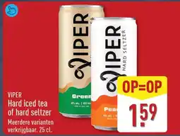 ALDI Viper hard iced tea of hard seltzer aanbieding