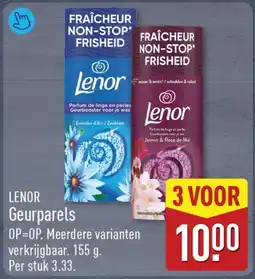 ALDI Lenor geurparels aanbieding