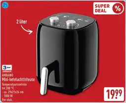 ALDI Ambiano mini-heteluchtfriteuse aanbieding