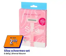 Action Silea scheermes-set aanbieding