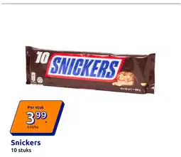 Action Snickers aanbieding