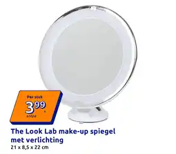 Action The Look Lab make-up spiegel met verlichting aanbieding