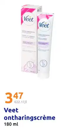Action Veet ontharingscrème aanbieding