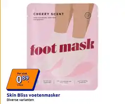 Action Skin Bliss voetenmasker aanbieding