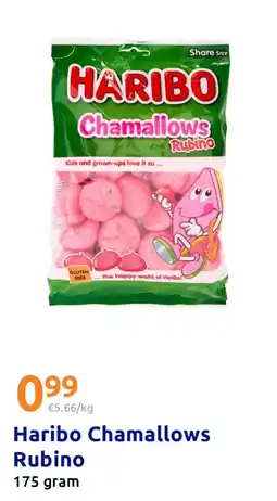 Action Haribo Chamallows Rubino aanbieding