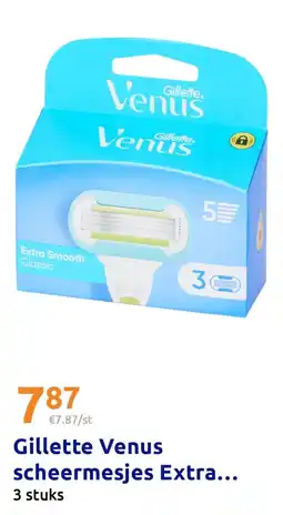 Action Gillette Venus scheermesjes Extra Smooth aanbieding
