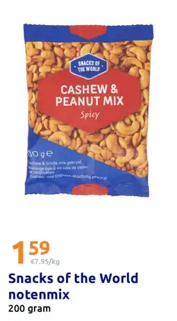 Action Snacks of the World notenmix aanbieding
