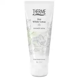 Trekpleister Therme Zen White Lotus Mini Shower Satin aanbieding