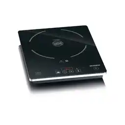 Bol.com Severin KP 1071 - Inductie kookplaat - 1-pits - timer - kinderslot - 2000 watt - normale stekker aanbieding