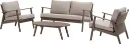 Intratuin Intratuin 4-zits loungeset Melvin bruin aanbieding