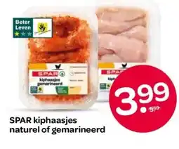 Spar SPAR kiphaasjes naturel of gemarineerd aanbieding