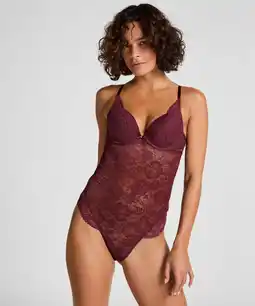 Hunkemoller Hunkemöller Body Isadora Rood aanbieding