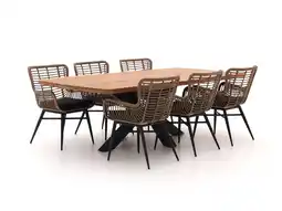 Kees Smit + 15% kassakorting | Intenso Asti/Induno Deens Ovaal 240cm dining tuinset 7-delig aanbieding