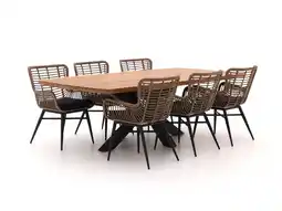 Kees Smit + 15% kassakorting | Intenso Asti/Induno Deens Ovaal 240cm dining tuinset 7-delig aanbieding