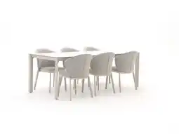 Kees Smit + 15% kassakorting | Bellagio San Lupo/Sestino 220cm dining tuinset 7-delig aanbieding