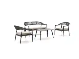 Kees Smit + 15% kassakorting | Manifesto Belpasso stoel-bank loungeset 4-delig aanbieding