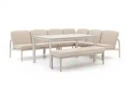 Kees Smit Manifesto San Teodoro/Sestino 160cm hoek dining loungeset 6-delig aanbieding