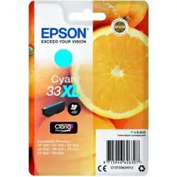 Bol.com Epson 33XL - Inktcartridge / Cyaan aanbieding