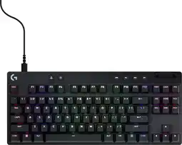 Coolblue Logitech G Pro X TKL Rapid Gaming Toetsenbord Zwart Qwerty aanbieding