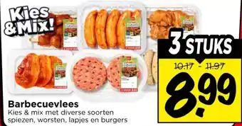 Vomar Voordeelmarkt Barbecuevlees aanbieding