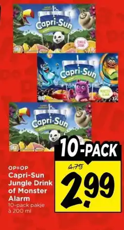 Vomar Voordeelmarkt Capri-Sun Jungle Drink of Monster Alarm aanbieding