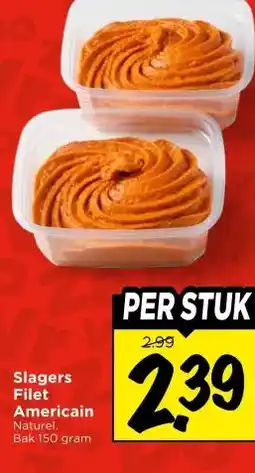 Vomar Voordeelmarkt Slagers Filet Americain aanbieding
