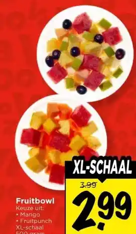 Vomar Voordeelmarkt Fruitbowl aanbieding