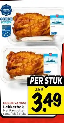 Vomar Voordeelmarkt GOEDE VANGST Lekkerbek aanbieding