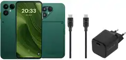 Coolblue Fairphone 6 256GB Groen 5G + Compleet Accessoirepakket aanbieding