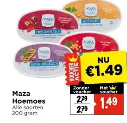 Vomar Voordeelmarkt Maza Hoemoes aanbieding