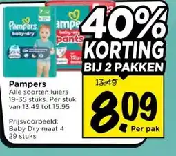 Vomar Voordeelmarkt Pampers aanbieding