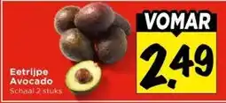 Vomar Voordeelmarkt Eetrijpe Avocado aanbieding