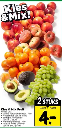Vomar Voordeelmarkt Kies & Mix Fruit aanbieding
