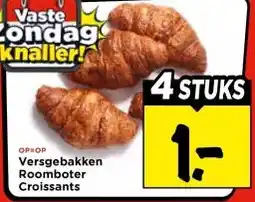 Vomar Voordeelmarkt Versgebakken Roomboter Croissants aanbieding