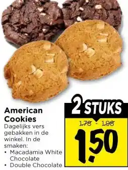 Vomar Voordeelmarkt American Cookies aanbieding