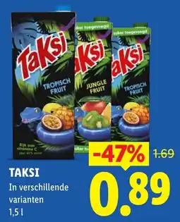 Lidl Taksi aanbieding