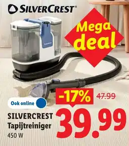 Lidl Silvercrest tapijtreiniger aanbieding