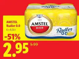 Lidl Amstel radler 0.0 aanbieding