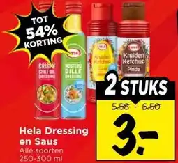 Vomar Voordeelmarkt Hela Dressing en Saus aanbieding